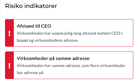 B2B risiko- og svindelindikatorer i en krisetid